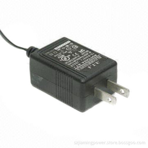 AC/DC Switching Adapter with US Plug, 10 to 12W Output Power and UL/FCC/PSE/BSMI Marks
